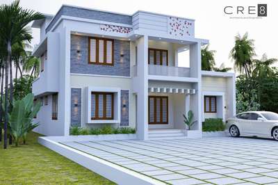 Exterior Designs by Civil Engineer Raghesh SH, Kottayam | Kolo