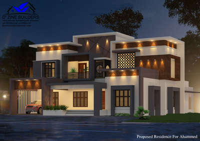 Exterior, Lighting Designs by 3D & CAD sahad sahad, Malappuram | Kolo