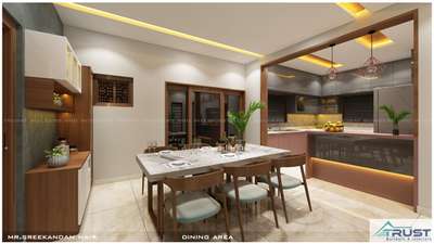 Dining, Furniture, Table Designs by Civil Engineer Manu jagannivasan, Thiruvananthapuram | Kolo