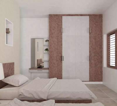 Furniture, Storage, Bedroom, Wall, Window Designs by Architect Sarath U S, Thrissur | Kolo
