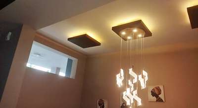 Ceiling, Lighting Designs by Painting Works Heart  Art , Kozhikode | Kolo
