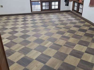 Flooring Designs by Carpenter Unnikrishnan Kizhakkootte, Thrissur | Kolo