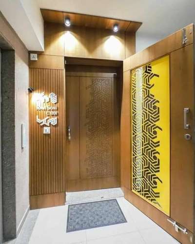 Door, Lighting Designs by Contractor Coluar Decoretar Sharma Painter Indore, Indore | Kolo