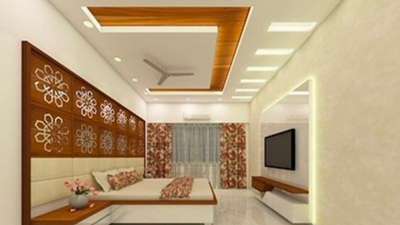 Ceiling, Furniture, Lighting, Storage, Bedroom Designs by Contractor Nazim  khan, Delhi | Kolo