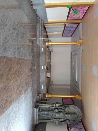 Ceiling, Flooring, Prayer Room Designs by Service Provider Greensum Echo Plaster, Palakkad | Kolo