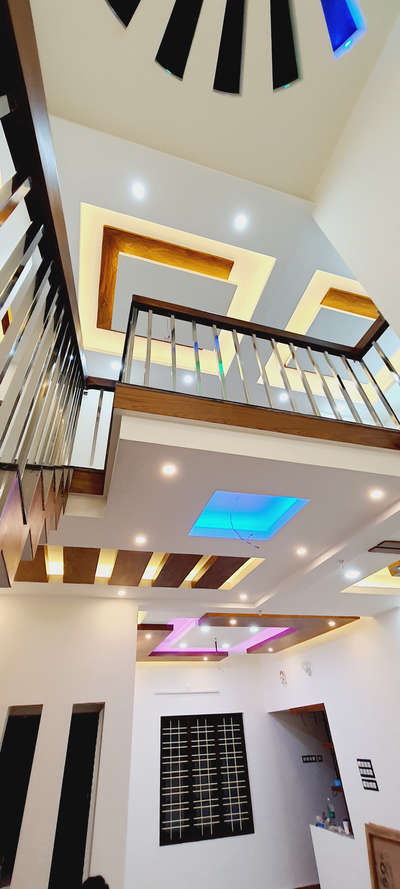Ceiling, Lighting, Window Designs by Interior Designer ajith RT INTERIORS, Thiruvananthapuram | Kolo