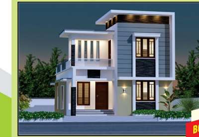 Exterior, Outdoor Designs by Contractor vinu k c vinu, Thrissur | Kolo