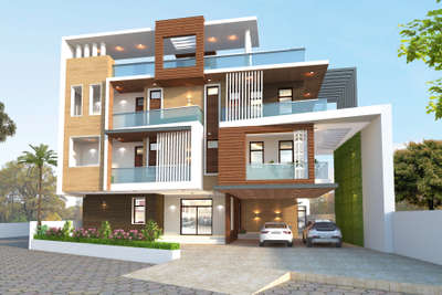 Exterior Designs by 3D & CAD Gaurav Nagarwal, Jaipur | Kolo
