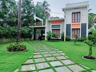 Exterior, Flooring Designs by Service Provider Sudheer Mazood, Thiruvananthapuram | Kolo