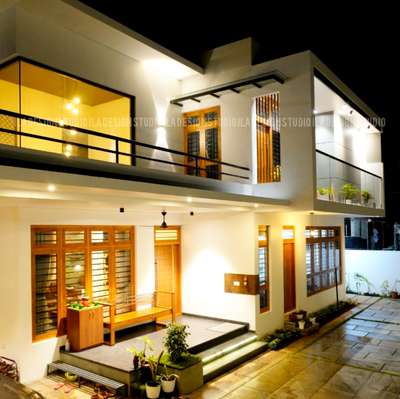 Exterior, Lighting Designs by Architect ILA DESIGN STUDIO, Kozhikode | Kolo
