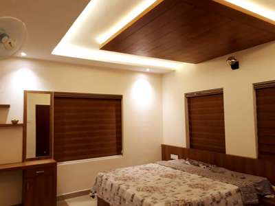 Bedroom, Furniture, Storage, Lighting, Ceiling Designs by Interior Designer Biju jose, Malappuram | Kolo