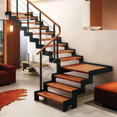 Staircase, Furniture Designs by Contractor Savad Sava, Alappuzha | Kolo