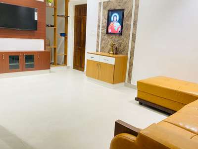 Flooring, Prayer Room, Storage Designs by Contractor Happiness Projects  Builders  Developers , Ernakulam | Kolo