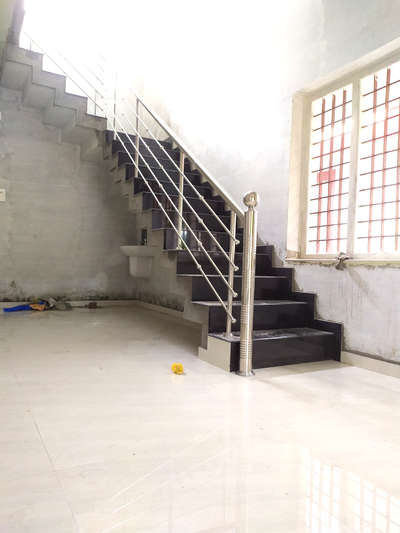Staircase Designs by Fabrication & Welding grand tech steelfab, Palakkad | Kolo