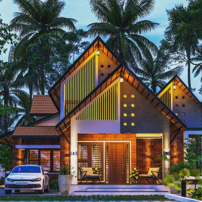 Exterior Designs by Architect Sahad K, Kozhikode | Kolo