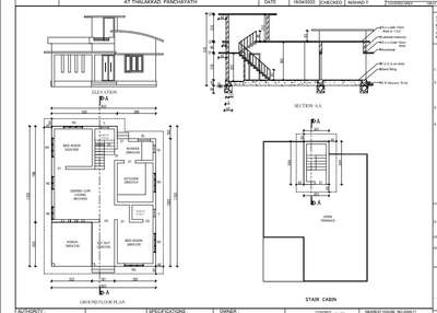 Plans Designs by Civil Engineer Nishad Nishu, Malappuram | Kolo