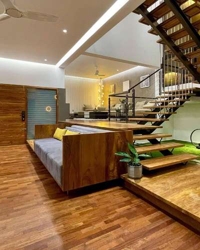 Living, Furniture, Home Decor, Staircase Designs by Interior Designer MUHAMMED BILAL, Ernakulam | Kolo