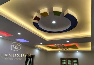 Ceiling, Lighting Designs by Interior Designer Landsign Interiors and Consultancy, Kollam | Kolo