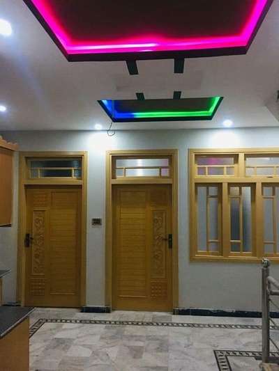 Ceiling, Door, Lighting Designs by Contractor Rajiv  Kumar, Ghaziabad | Kolo