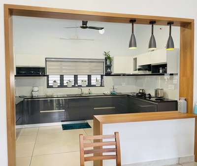Kitchen, Storage Designs by Interior Designer Dream Heaven  Architects  interiors , Ernakulam | Kolo