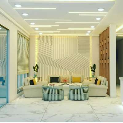 Ceiling, Furniture, Lighting, Living, Table Designs by Architect vibha singh, Alwar | Kolo