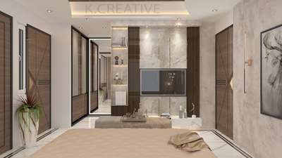 Furniture, Storage, Bedroom, Home Decor, Wall Designs by Interior Designer Kavita Singh, Ghaziabad | Kolo