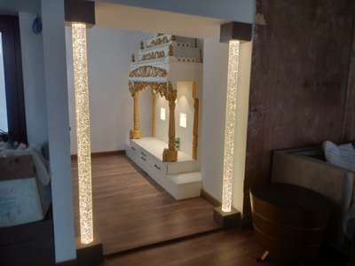 Prayer Room, Storage Designs by Contractor Arif Khan, Ghaziabad | Kolo