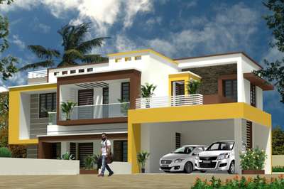 Exterior Designs by Contractor Sarang Builers Sarang, Kollam | Kolo
