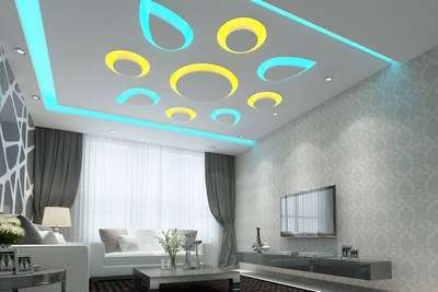 Living, Furniture, Ceiling Designs by Interior Designer GLOBAL  INTERIORS, Kollam | Kolo