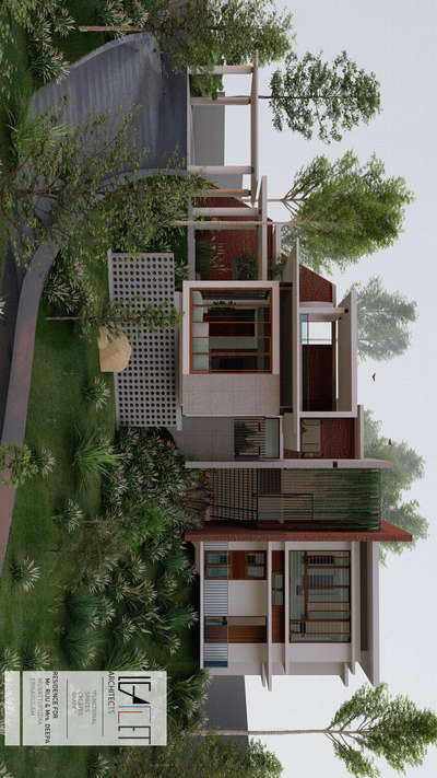 Exterior Designs by Architect Leaflet  Architects, Ernakulam | Kolo