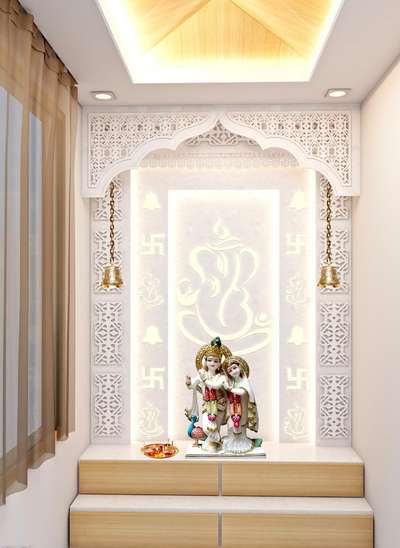 Prayer Room, Storage Designs by Building Supplies Tanmay Bhatnagar, Udaipur | Kolo