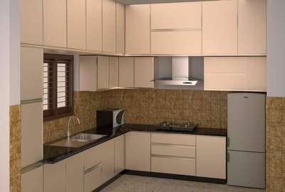 Kitchen, Storage, Window Designs by Interior Designer shahul   AM , Thrissur | Kolo