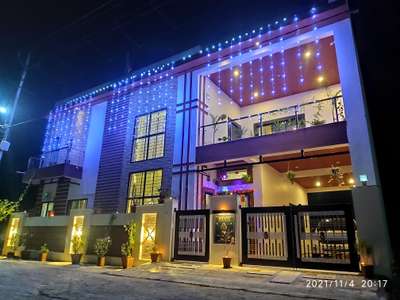 Exterior, Lighting Designs by Civil Engineer Praveen Pawar, Bhopal | Kolo