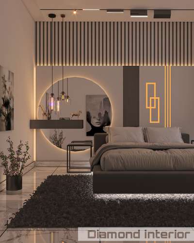 Furniture, Lighting, Storage, Bedroom Designs by Interior Designer Rahulmitza Mitza, Kannur | Kolo