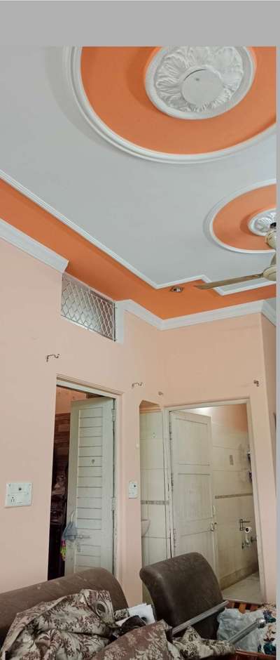 Door, Furniture, Living, Ceiling Designs by Painting Works Sahil s, Ghaziabad | Kolo
