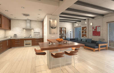 Furniture, Kitchen, Storage, Living, Lighting Designs by Service Provider Dizajnox Design Dreams, Indore | Kolo