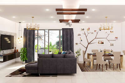 Living, Furniture, Table Designs by Interior Designer Sajayan N S, Bhopal | Kolo
