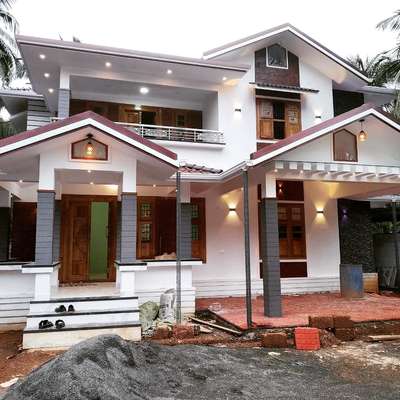 Exterior, Lighting Designs by Electric Works RYB ELECTRICAL  Consultants  Contractors, Kozhikode | Kolo