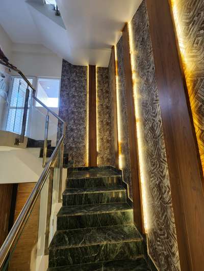 Lighting, Staircase Designs by Interior Designer Rahil alam, Delhi | Kolo