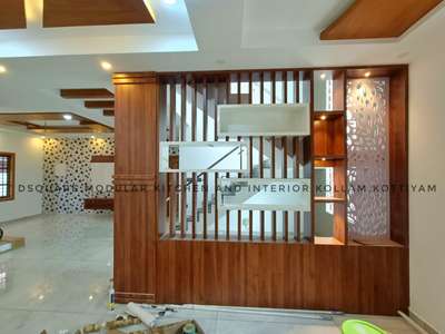 Ceiling, Lighting, Storage, Staircase Designs by Interior Designer D square  interior modular kitchen , Kollam | Kolo