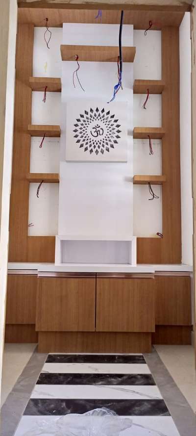 Prayer Room, Storage Designs by Carpenter Dhanish kd, Thrissur | Kolo