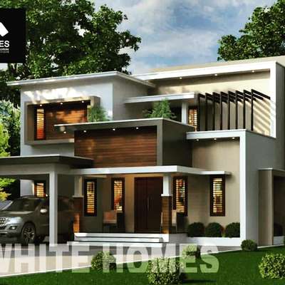 Exterior Designs by Contractor Suneesh Mohan, Kasaragod | Kolo