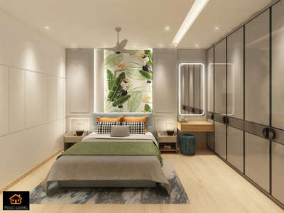 Furniture, Bedroom, Lighting, Storage Designs by Interior Designer Gursahib Singh, Delhi | Kolo