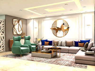 Furniture, Lighting, Living, Table Designs by Interior Designer Pinki Chauhan, Delhi | Kolo