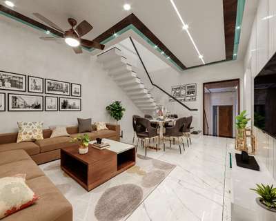 Furniture, Lighting, Living, Staircase, Table Designs by Interior Designer Kalpana Sharma, Jaipur | Kolo
