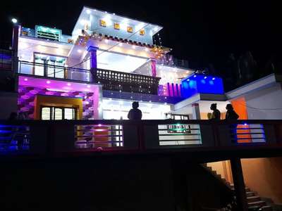 Exterior, Lighting Designs by Contractor manju s, Thiruvananthapuram | Kolo