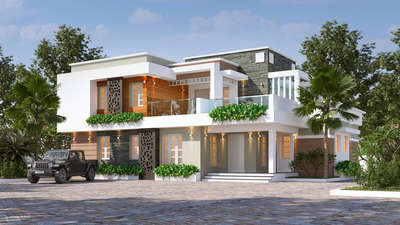 Exterior Designs by 3D & CAD അനിൽ  തോമസ് , Ernakulam | Kolo