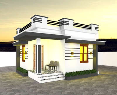 Exterior Designs by 3D & CAD Dream Homes  U Dream We Build, Kozhikode | Kolo