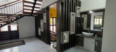 Bathroom, Staircase Designs by Carpenter ROBIN KR, Ernakulam | Kolo