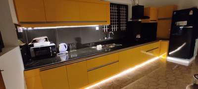 Kitchen, Lighting, Storage Designs by Contractor Sharuk  Shahul , Alappuzha | Kolo
